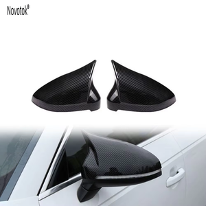 Reemplazo de cubierta de espejo retrovisor con aspecto de fibra de carbono para Audi B9 <span class=keywords><strong>A4</strong></span> S4 A5 S5 2017-2019 reemplazo de cubiertas laterales de espejo de carbono - Product Image 1