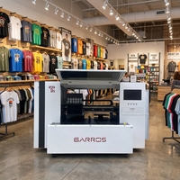 Imprimante DTG Garros T5 à prétraitement humide avancé, haute saturation des couleurs pour tous les textiles en coton