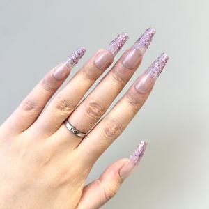 เล็บปลอมแบบสั้นสำหรับเล็บยาวเล็บปลอมของจริงพร้อมกาวสำหรับร้านเสริมสวยเล็บปลอมเจลเล็บปลอมแบบฝรั่งเศสจำนวน24ชิ้น - Product Image 5