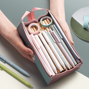 <span class=keywords><strong>Astuccio</strong></span> per matite di alto valore da <span class=keywords><strong>uomo</strong></span> e donna con personalità da cancelleria alla moda semplice e grande capacità - Product Image 3