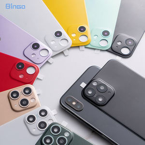 Protector de Pantalla de Vidrio Templado con Espejo de Color Anti-rotura para la Parte Delantera y Trasera del Teléfono <span class=keywords><strong>Celular</strong></span> para iPhone 12 Pro Max - Product Image 3