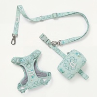 Harnais pour chien de luxe Sunraymascota, personnalisable, réglable, anti-traction, respirant, en maille, avec logo personnalisé, marque privée, toutes tailles
