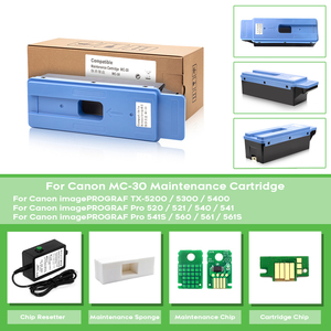 Cartouche de maintenance MC-30 pour imprimantes <span class=keywords><strong>Canon</strong></span> ImagePROGRAF GP-2000 4000 PRO-2100 4000 4100 6000 6100 TX-3000 3100 4000 4100 - Product Image 2