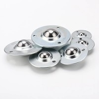 Unité de transfert à billes Euro à bride en acier inoxydable SUS 304 avec billes de support en acier pour pont de bagages d'aéroport