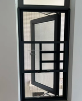 Ventanas Corredizas de Aluminio Plateadas/Color Personalizado, Modernas, Impermeables y de Alto Rendimiento para Villas, Hoteles y Desarrollo Inmobiliario