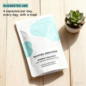 Cápsula de soporte para el crecimiento del cabello OEM Balance para adultos y mujeres, suplemento sanitario no recomendado para mujeres embarazadas - Product Image 5