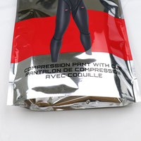 Logo personnalisé mat vêtements sweats à capuche Ziplock Eva Bagszippers sacs d'emballage pour vêtements curseur givré fermeture éclair sac en plastique