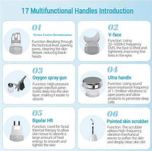 17 in 1 Stand Dermabrasion Rejuvenation Facial Machine Beauty Salon Hydra Machine - Product Image 5