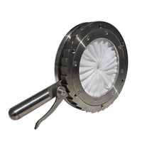 Katup Iris SS304 AD DN80/DN100/DN150/DN200/DN250/DN300/DN380/DN450/DN500/DN600