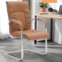 Chaises de bureau pivotantes de levage en cuir de luxe moderne maison bureau meubles étude bureau jeu ordinateur chaises de direction ergonomiques
