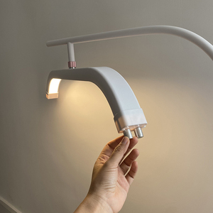 बाइकलर आधा अंगूठी एलईडी मेकअप टैटू कलाकारों बरौनी सौंदर्य सैलून के लिए चंद्रमा चलाओ प्रकाश भौं मंजिल दीपक कट्टर सौंदर्य प्रकाश - Product Image 5