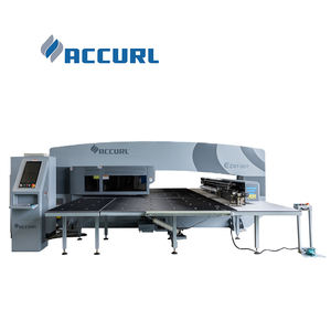 ACCURL yeni Servo güç CNC döner başlıklı zımba presi esnek üretim damgalama delik delme sac çekirdek Motor rulman pompası - Product Image 1