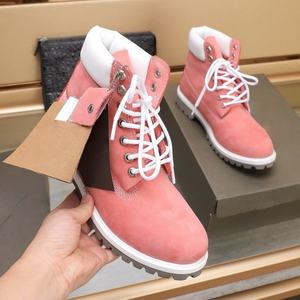 Zapatos de Diseñador de Lujo para Mujer, Antideslizantes y Resistentes al Agua, Botas de Senderismo para Hombre, Botas de Trabajo Clásicas Retro de Cuero Genuino - Product Image 1