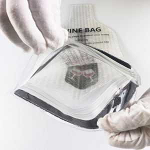 Protector de botella de vino reutilizable OEM personalizado al por mayor, protectores de paquete de 6 botella de vino, protector de viaje, bolsa de piel de vino para España Great Western - Product Image 5