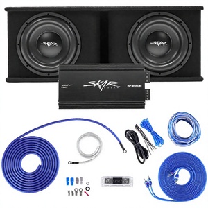 Subwoofer Portátil de Alta Calidad Skar Audio Sdr-2X12D4 Dual de 12 Pulgadas y 2400 Vatios - Product Image 1