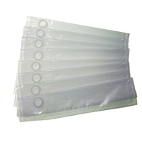 Sac aseptique transparent personnalisé de 3L, 5L, 10L, 15L, 20L pour jus de pomme, sirop, eau, en boîte avec valve Vitop