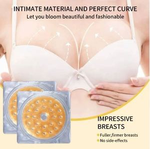 Patch Raffermissant et Repulpant pour la Poitrine Body Beauty - Masque Doré Hydratant et Nourrissant pour le Remodelage des Seins - Product Image 3