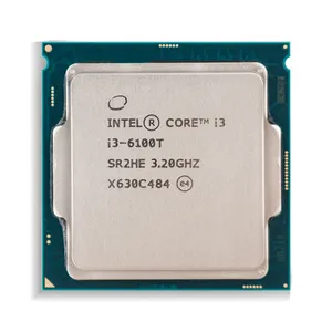 Cheapest cpu For Intel I3-6100T SR2HE Core CPU Processor Dual-Core 3.2GHZ cpu 1151