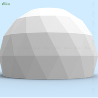 Tente de glamping moderne de luxe 4M avec salle de bain, imperméable quatre saisons, simple, triple ou double couche, pour hôtels et complexes hôteliers