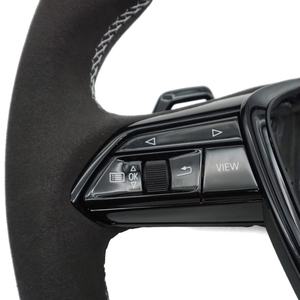 Volant personnalisé en fibre de carbone avec Alcantara pour <span class=keywords><strong>Audi</strong></span> A4 A5 A6 A7 S3 S5 RS7 <span class=keywords><strong>2018</strong></span> - Product Image 3