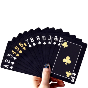 Cartes à jouer en plastique personnalisées, OEM, imprimées, 54 cartes de poker avec boîte personnalisée et taille de carte personnalisable - Product Image 3