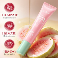 Crème Contour des Yeux SADOER Marque Privée à la Goyave, Niacinamide et Panthénol – Raffermissante, Hydratante et Éclaircissante – Soin des Yeux 20g OEM ODM