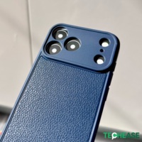 Étui de téléphone de luxe antichoc en cuir texturé litchi TPU TechEase pour Tecno Spark 10 et Infinix