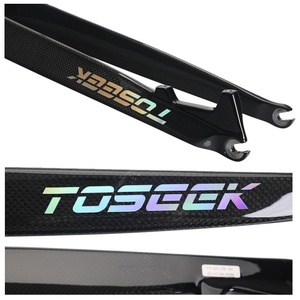 <span class=keywords><strong>Horquilla</strong></span> Delantera para Bicicleta de Montaña de <span class=keywords><strong>26</strong></span> Pulgadas, Multicolor, Ultraligera, de Tubo Recto, con Freno de Disco, de Fibra de Carbono Rígida, con Liberación Rápida - Product Image 3