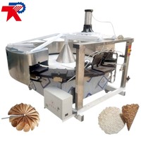 Machine électrique de moule de rouleau d'oeufs machine de cuisson de cône de sucre machine croustillante de casse-croûte de rouleau de gaufre