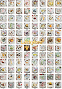 Luckykko Pinch Family Squishy Taba Squishy Ore <span class=keywords><strong>Jouet</strong></span> anti-stress à pincer Simulation de sandwich Cookie Squishy - Product Image 5