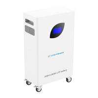 Système de stockage d'énergie solaire pour la maison Réseau hybride Batterie de secours 2560wh 25.6V 2000W Lifepo4 5A Tout-en-un 20V 2 ans 38kg