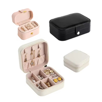 Portagioie Verpack Kolye Kutusu Pulseras Caixa De Joia Schmuck Verpackung Caja Para Anillo Coffret avec logo personnalisé