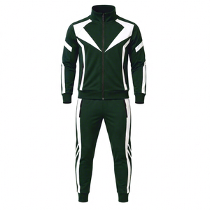 Ropa Deportiva HMA SPORTS, Conjunto Deportivo Completo Unisex, Ecológico, Transpirable, de Secado Rápido, Estampado Sólido, Cortavientos, Ligero, para Primavera - Product Image 1