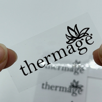 Étiquettes métalliques Logo Personnalisé Autocollants Clair Étanche Transparent Transfert En Métal Lettres En Relief Nickel Décalque Étiquette Autocollants