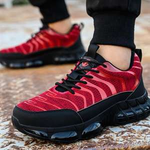 Chaussures de sécurité sportives légères en maille noires, tendance, avec assurance commerciale - Offre Spéciale - Product Image 5