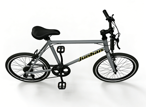 Vélo pliant JUNHAN en fer, 20 pouces, 6 vitesses, frein V, cadre rigide pour hommes et femmes, vélo de ville OEM/ODM - Product Image 2