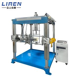 Testeur de résistance à la charge du dossier de chaise, <span class=keywords><strong>machine</strong></span> d'essai de fatigue du siège et du dossier de chaise, testeur de fatigue complet pour chaise de bureau - Product Image 2