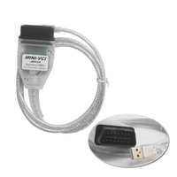 Kabel diagnostik mobil Mini, VCI V16.30.013 OBD2 untuk Toyota J2534 FT FT232RL TIS Techstream pembaca kode konektor otomatis