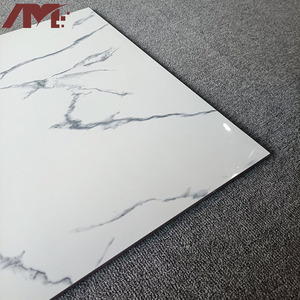 Piastrelle moderne in ceramica bianca piso gres porcellanato smaltato 60x60 - Product Image 6
