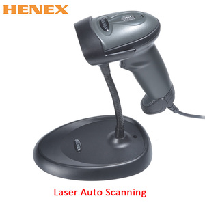 USB có dây cầm tay tự động quét Laser máy quét mã vạch với có thể điều chỉnh đứng CIS quét yếu tố trong kho - Product Image 2