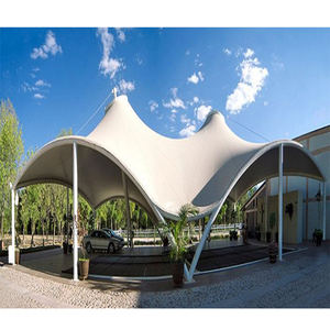 Tente de mariage russe en acier de 10 x 10 m à structure arquée pour concerts et événements en plein air - Product Image 2