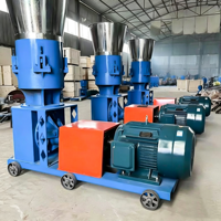 Machine à granulés d'aliments pour volailles 1500-2000 kg/h, petite machine de traitement des aliments pour volailles, machine automatique d'alimentation du bétail