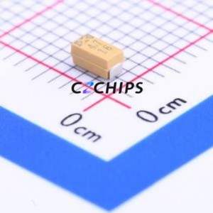 CA45-A-16V-4.7uF-K Tantalum <b>Capacitor</b> CASE-A-3216-16(mm) 4.7uF 10% 16V 8Ohm@100kHz - Product Image 1