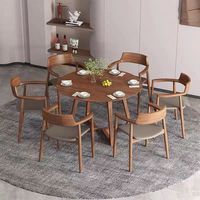 Table à manger extensible moderne en bois massif avec plateau en marbre et pieds miroir, portable, facile à assembler, pour hôtel, 6 places, OEM