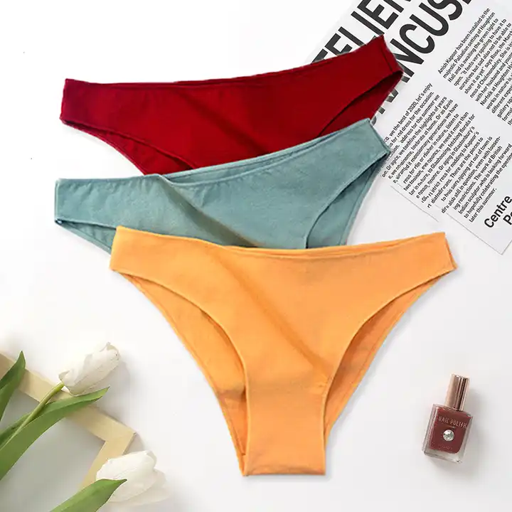 seamless lingerie solid women underwear comfort