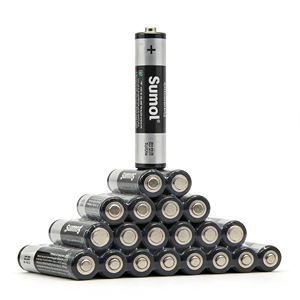 Batterie au carbone-<span class=keywords><strong>zinc</strong></span> AA R6P 1,5 V surpuissante avec logo OEM personnalisé pour lampes de poche et radios - Product Image 1