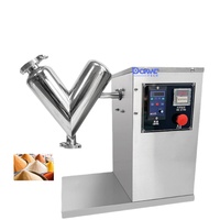 Mini mélangeur homogénéisateur en acier inoxydable 304 pour poudre de détergent, farine, épices, protéines - Machine de mélange de laboratoire