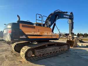 Excavatrice sur chenilles Hyundai 380 d'occasion avec moteur Cummins importé de Corée du Sud, capacité de la benne de 1,62 m, puissance de 268 kW - Product Image 5