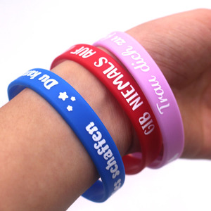 Di alta qualità prezzo all'ingrosso stampato Logo personalizzato 12 Devon ispiratore braccialetti in gomma per eventi di incoraggiamento regali - Product Image 3