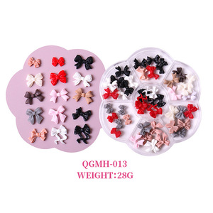 Oferta Especial: Nuevo Set de Arte de Uñas Estilo Japonés, Mixto 3D, Paquete de 7 Compartimentos, Dijes de Resina para Uñas con Diseños de Mariposas, Lazos y Osos de Dibujos Animados - Product Image 5